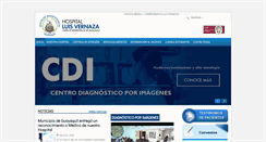 Desktop Screenshot of hospitalvernaza.med.ec